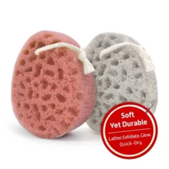 Spongentle Dual-Sided Body Sponge Loofah, Ultra Soft & Exfoliating For Gentle Daily Shower Use -Glow Up Beauty Store GUEST 0010bd2f c832 45f8 8d66 7031bfb49983