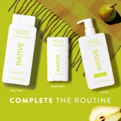 Native Limited Edition Fall Getaway Body Lotion - Crisp Pear & Cashmere - 16.5 Fl Oz -Glow Up Beauty Store GUEST 00128542 158f 46b6 9130 3c16cf97107a
