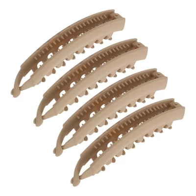 Unique Bargains Women's Fashion Banana Hair Clips 4 Pcs 16 Unique Bargains Women's Fashion Banana Hair Clips 4 Pcs - Image 14