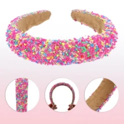 Unique Bargains Women's Sprinkle Headband 3 Pcs 13 Unique Bargains Women's Sprinkle Headband 3 Pcs -Glow Up Beauty Store GUEST 031af496 d4f0 42a2 a33d 0d49161fe4c5