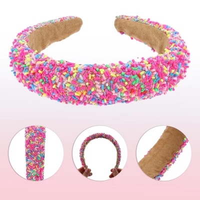 Unique Bargains Women's Sprinkle Headband 3 Pcs 7 Unique Bargains Women's Sprinkle Headband 3 Pcs - Image 5