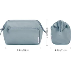 Narwey Wide-open Makeup Bag Women Make Up Bag Travel Cosmetic Bag -Glow Up Beauty Store GUEST 03c9f31d 48f3 4ba3 8c8b ef2a97c8269d