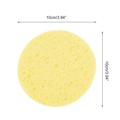 Unique Bargains Reusable Round Compressed Facial Sponge 5 Pcs 5 Unique Bargains Reusable Round Compressed Facial Sponge 5 Pcs - Image 3