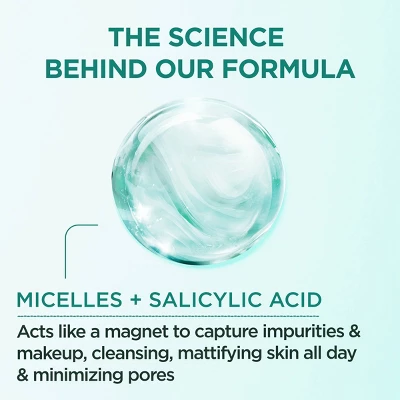 Garnier Micellar Cleansing Water With Salicylic Acid 7 Garnier Micellar Cleansing Water With Salicylic Acid - Image 5
