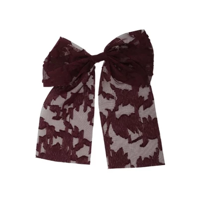 Unique Bargains Elegant Flower Bow Ribbon Hair Clips 1 Pc 12 Unique Bargains Elegant Flower Bow Ribbon Hair Clips 1 Pc - Image 10