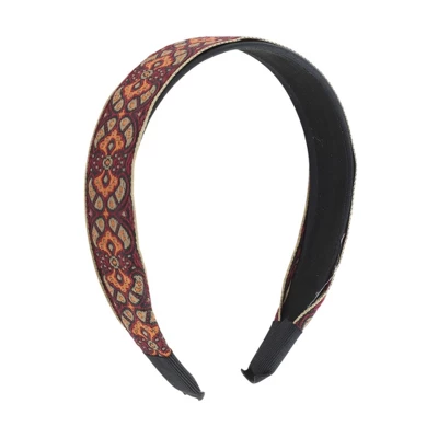 Unique Bargains Women's Embroidery Headband 1 Pc 7 Unique Bargains Women's Embroidery Headband 1 Pc - Image 5