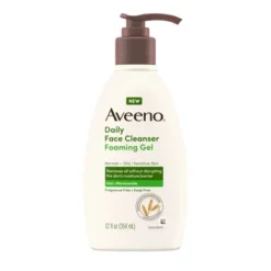 Aveeno Daily Moisture Oily Skin Cleanser - 12 Fl Oz -Glow Up Beauty Store GUEST 0fe6ef0d 38f7 4e51 ba19 4e02175850db