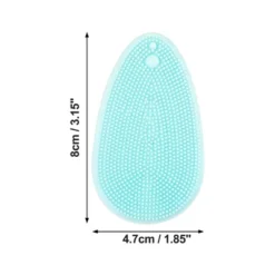 Unique Bargains Soft Plastic Silicone Cleansing Brush Set 3 Pcs