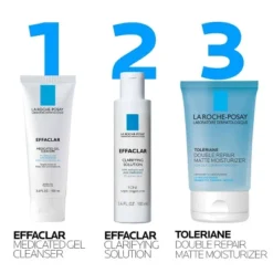 LA ROCHE-POSAY La Roche Posay Effaclar Acne Daily Essential Kit - 3ct -Glow Up Beauty Store GUEST 1190da00 ebd9 4415 9e47 3b7cdade04bf
