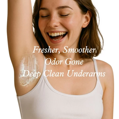 Grocerism Armpit & Body Scrub - Peppermint & Aloe Vera, Exfoliates & Odors Removing & Moisturizing 9 Grocerism Armpit & Body Scrub - Peppermint & Aloe Vera, Exfoliates & Odors Removing & Moisturizing - Image 7