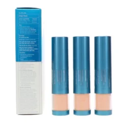 Colorescience Sunforgettable Brush On Sunscreen SPF 50 Medium 3 Piece Multipack 0.21 Oz Each