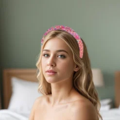 Unique Bargains Women's Sprinkle Headband 3 Pcs