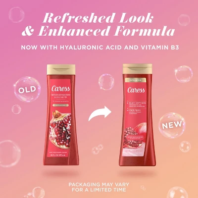 Caress Body Wash, Tahitian Pomegranate & Coconut Milk, 20Oz 9 Caress Body Wash, Tahitian Pomegranate & Coconut Milk, 20Oz - Image 7