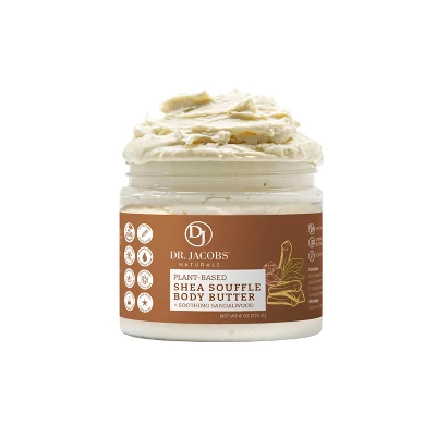 Dr Jacobs Naturals Shea Souffle Body Butter Sandalwood - 8 Oz 4 Dr Jacobs Naturals Shea Souffle Body Butter Sandalwood - 8 Oz - Image 2