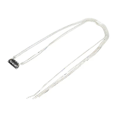 Unique Bargains Women's Colorful Rhinestone Braided Hair Chain 1 Pc 12 Unique Bargains Women's Colorful Rhinestone Braided Hair Chain 1 Pc - Image 10