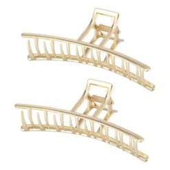 Unique Bargains Women's Metal Hair Clips Gold Tone 2 Pcs -Glow Up Beauty Store GUEST 1d7228d9 c03c 4f09 ab18 dca0b6e9d5eb