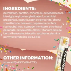 ChapStick Lip Moisturizer, Cake Batter, 12-Pack – Bulk Lip Balm, Irresistible & Sweet, 0.15 Oz Ea