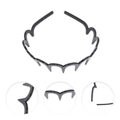 Unique Bargains Women's Cute Big Wave Headbands 1 Pc 4 Unique Bargains Women's Cute Big Wave Headbands 1 Pc - Image 2