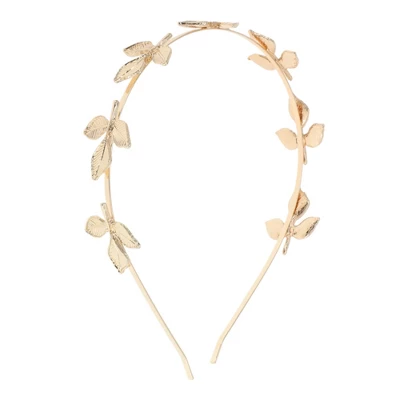 Unique Bargains Women's Grace Headbands Gold Tone 1 Pc 8 Unique Bargains Women's Grace Headbands Gold Tone 1 Pc - Image 6