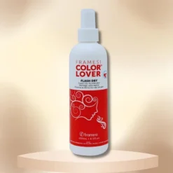 Framesi Color Lover Flash Dry Spray (8.5 Fl. Oz) - Super Dry Accelerator Faster Drying With Heat Protection | Humidity Resistant