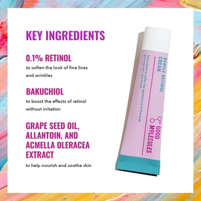 Good Molecules Gentle Retinol Cream - 30ml 3 Good Molecules Gentle Retinol Cream - 30ml