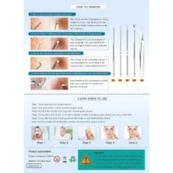 5PCS Blackhead Remover Set – Curved Tweezers & Comedone Extractor Tools Kit For Acne & Pimple Removal -Glow Up Beauty Store GUEST 2c5e5a42 864e 4bd9 b7de 46b0fc5a083f