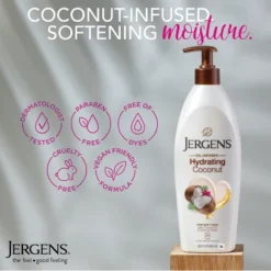 Jergens Hydrating Coconut Hand And Body Lotion For Dry Skin - 28.2 Fl Oz -Glow Up Beauty Store GUEST 2cfd844b 27ae 4326 b582 4d5fd11444fc