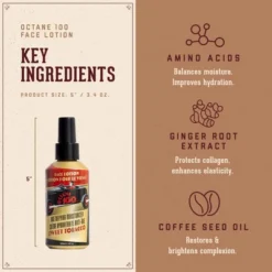 18.21 Man Made Octane 100 Restoring Mens Face Lotion-3.4 Fl Oz -Glow Up Beauty Store GUEST 2d41308e c1bd 4ee5 a635 259e00f08a93