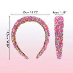 Unique Bargains Women's Sprinkle Headband 3 Pcs 12 Unique Bargains Women's Sprinkle Headband 3 Pcs -Glow Up Beauty Store GUEST 2f11261f 7a09 4843 a9f1 6451a6102b00