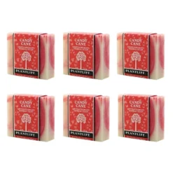 Candy Cane Bar Soap | Festive Peppermint Cleanser With Holiday Aroma | Natural Face & Body Care | Plantlife -Glow Up Beauty Store GUEST 31e7a89b c83b 4810 9ff9 fda03a79baa9