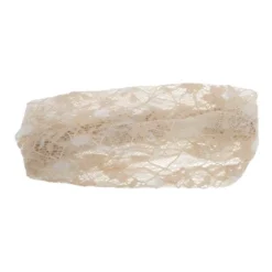 Unique Bargains Women's Floral Lace Wide Headband 1 Pc