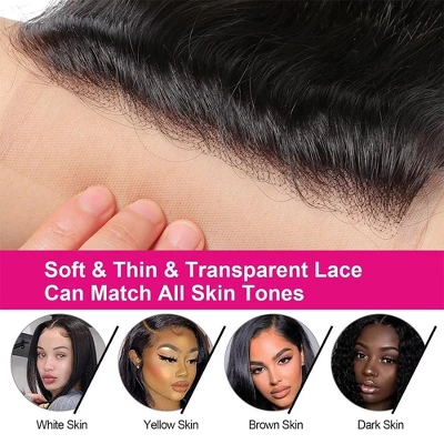 Jessie's Wig 12-20 Inch Lace Frontal Loose Wave 4x4 Lace Natural Black 1 Pc/Pack 8 Jessie's Wig 12-20 Inch Lace Frontal Loose Wave 4x4 Lace Natural Black 1 Pc/Pack - Image 6