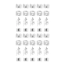 Unique Bargains Hollow Different Style Hair Cuffs Dreadlock Silver Tone 40 Pcs 11 Unique Bargains Hollow Different Style Hair Cuffs Dreadlock Silver Tone 40 Pcs -Glow Up Beauty Store GUEST 38c31cf9 0bc0 4ab3 9731 4776c664cfab