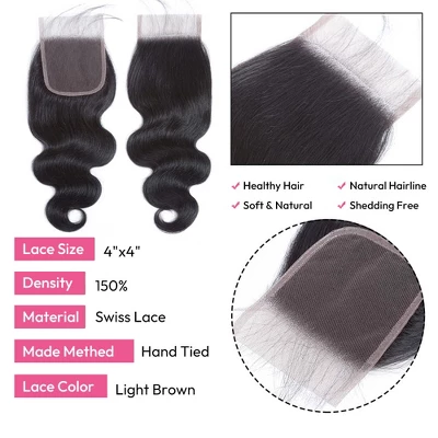 Jessie's Wig 12-20 Inch Lace Frontal Body Wave 4x4 Lace Natural Black 1 Pc/Pack 3 Jessie's Wig 12-20 Inch Lace Frontal Body Wave 4x4 Lace Natural Black 1 Pc/Pack