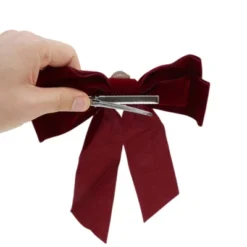 Unique Bargains Elegant Camellia Butterfly Bow Duckbill Hair Clips Wine Red 1 Pc -Glow Up Beauty Store GUEST 39a6de5e 4ad1 4229 88a0 9354befa0431