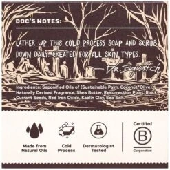 DR. SQUATCH Men's All Natural Bar Soap - Count Sudsula - 5oz