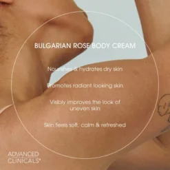 Advanced Clinicals Bulgarian Rose Body Cream - Anti-Aging Lotion With Vitamin E For Tightening, 16 Oz -Glow Up Beauty Store GUEST 3d54e953 3a76 42a3 9aac f3b784911e68