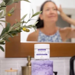 Skintensive Vitamin C + AHA Morning Ritual Cream Unscented Facial Moisturizer Cream 1.6 Oz. Jar SK-0008 1 Ct