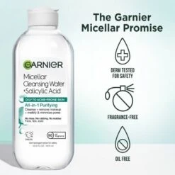 Garnier Micellar Cleansing Water With Salicylic Acid 19 Garnier Micellar Cleansing Water With Salicylic Acid -Glow Up Beauty Store GUEST 3d6d4165 150f 4b7e bf53 a6092bece3c7