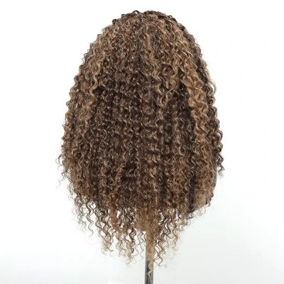 Jessie's Wig 22 Inch Curly 13*3.5 Synthetic Lace Wigs Blonde Highlights 1 Pc/Pack 10 Jessie's Wig 22 Inch Curly 13*3.5 Synthetic Lace Wigs Blonde Highlights 1 Pc/Pack - Image 8