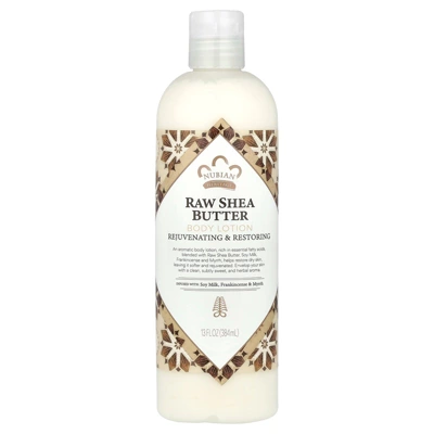 Nubian Heritage Body Lotion, Raw Shea Butter, 13 Fl Oz (384 Ml) 6 Nubian Heritage Body Lotion, Raw Shea Butter, 13 Fl Oz (384 Ml) - Image 4