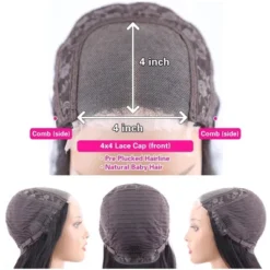 Jessie's Wig 26 Inch Water Wave Wig 4x4 Lace Natural Black 1 Pc/Pack -Glow Up Beauty Store GUEST 42fa596b d398 4bfd 970c e17361f76790