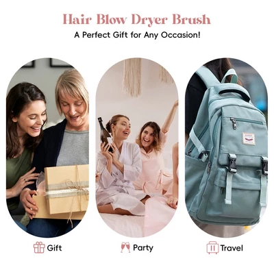 NICEBAY Hair Dryer Brush, Blow Dryer Brush With Display Screen, One Step Hot Air Brush For Hair Drying, Styling And Volumizing 10 NICEBAY Hair Dryer Brush, Blow Dryer Brush With Display Screen, One Step Hot Air Brush For Hair Drying, Styling And Volumizing - Image 8