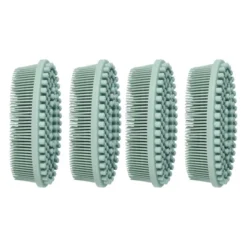 Unique Bargains Shower Silicone 2 In 1 Body Scrubber 4 Pcs -Glow Up Beauty Store GUEST 435ba631 c6b2 45d5 9a65 05910e4a556a