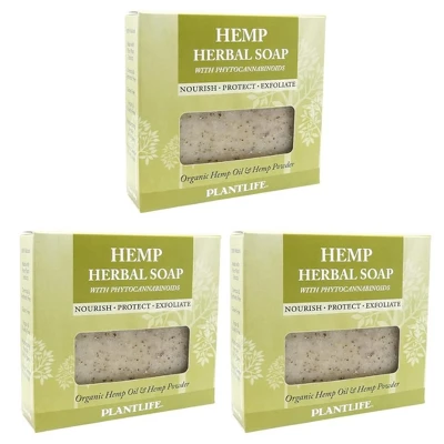 Plantlife Vegan Hemp Soap Bar – Moisturizing, Soothing, Handcrafted, Plant-Based – Made In California, 4oz 5 Plantlife Vegan Hemp Soap Bar – Moisturizing, Soothing, Handcrafted, Plant-Based – Made In California, 4oz - Image 3