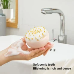 Evo Bytes Scalp Massager Shampoo Brush For Deep Cleaning And Relaxing Massage - Pink -Glow Up Beauty Store GUEST 451a0814 235a 475b b8e1 de315fd0cc30