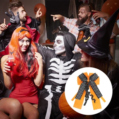 Unique Bargains Women's Halloween Spiral Ribbon Duckbill Clip 1 Pc 4 Unique Bargains Women's Halloween Spiral Ribbon Duckbill Clip 1 Pc - Image 2