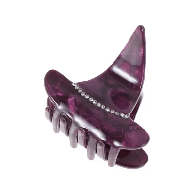 Unique Bargains Women's Halloween Witch Hat Claw Clip Purple 1 Pc 7 Unique Bargains Women's Halloween Witch Hat Claw Clip Purple 1 Pc - Image 5
