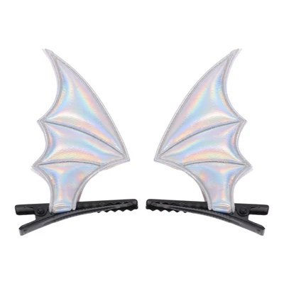 Unique Bargains Women's Halloween Bat Duckbill Clip 1 Pair 8 Unique Bargains Women's Halloween Bat Duckbill Clip 1 Pair - Image 6
