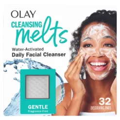 Olay Cleansing Melts Gentle Fragrance Free Face Cleanser - 32ct